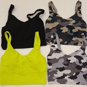 Aerie Gray Minimal Support Top